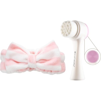 BRUSHWORKS - Bandeau & brosse nettoyante - Visage