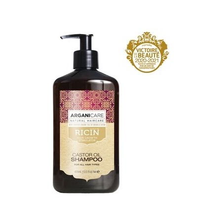 Shampoing accélérateur de pousse - Huile de ricin bio - 400 ml - 03 - 26770008