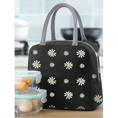 Sac à repas à motif marguerite - 10816879