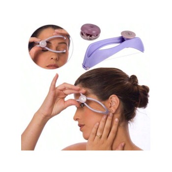 Épilateur pour femmes Épilateur facial mini à ressort pour enlever les poils Outil de beauté pour maquillage de bricolage des joues et des sourcils - 22139834