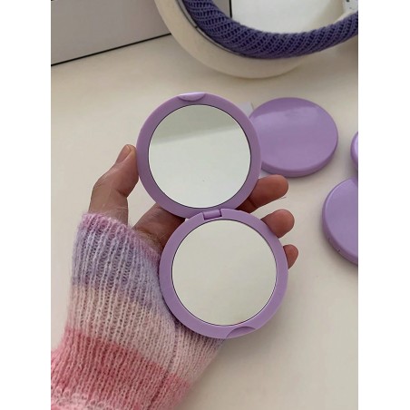 Miroir De Maquillage De Poche Pliable, Miroir Cosmétique Compact Double Face Rond Et Simple 1 Pièce, Miroir De Bureau, Miroir De Voyage Portable Pour  ccessoires De Voyage, Mariage, Fête, Anniversaire, Cadeaux Pour Hommes Maman Papa Meilleurs Amis Professeur, Nouvelle Année, Cadeau Drôle - 12368465