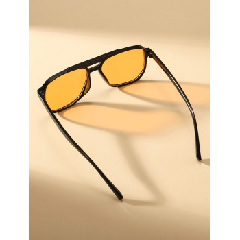 1 pièce Lunettes de soleil de sport décontractées rétro Y2k à la mode unisexes pour conduite, voyage, activités à la plage, accessoires de nuances décontractés - 29628522