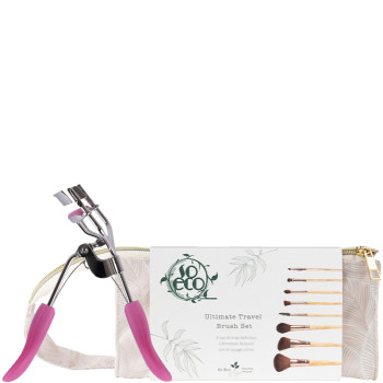 Set de 8 pinceaux de maquillage, trousse & recourbe-cils - 03 - 32265135