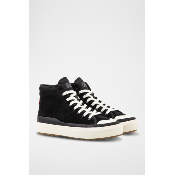 Baskets montantes en nubuck Square Ripple Mid 2.0 - Noir - 02 - 32402119