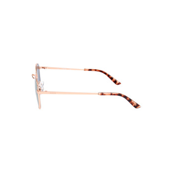 Lunettes de soleil femme - Catégorie 3 - Doré rose et marron - Guess - 02 - 32402023