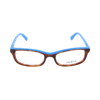 Lunettes de vue femme - Guess - Turquoise et marron - 02 - 32402015