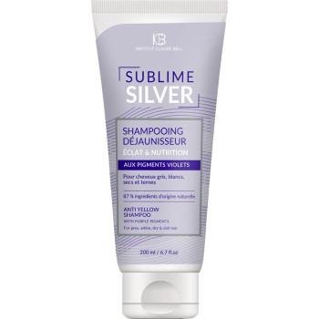 Shampoing violet déjaunisseur - Sublime silver - Cheveux gris, blancs, secs & ternes - 200 ml - 03 - 26763976