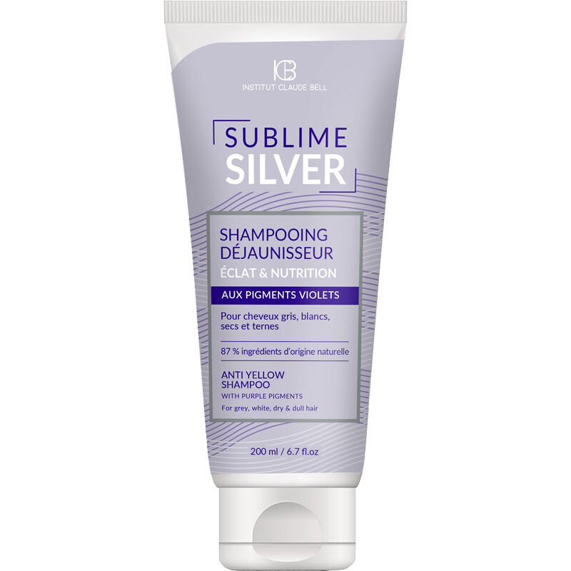 Shampoing violet déjaunisseur - Sublime silver - Cheveux gris, blancs, secs & ternes - 200 ml - 03 - 26763976