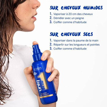 Soin sans rinçage 10 bienfaits - Uniq One - Tous types de cheveux - 150 ml - 03 - 32429168