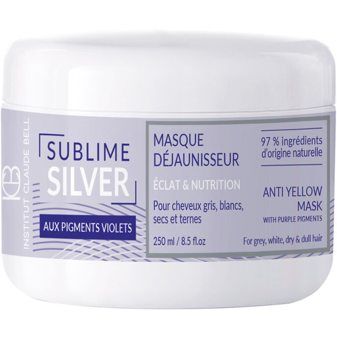 Masque violet - Sublime silver - Cheveux gris, blancs, secs & ternes - 250 ml - 03 - 26763200