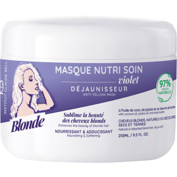 Masque nutrition violet déjaunisseur - Blonde - Cheveux blonds, naturels ou décolorés - 250 ml - 03 - 26768455