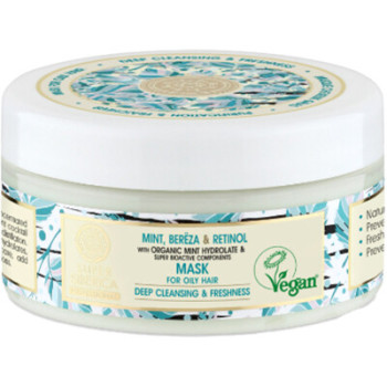 Masque regénérant - Menthe & bouleau - Super Siberica - Cheveux gras - 300 ml - 03 - 26764386