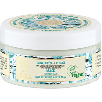 Masque regénérant - Menthe & bouleau - Super Siberica - Cheveux gras - 300 ml - 03 - 26764386