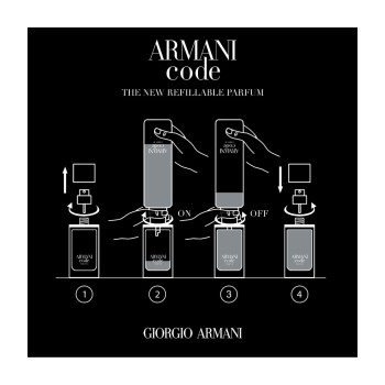 Giorgio Armani Code Homme Parfum Refillable Parfum - 07 - 80070412|C