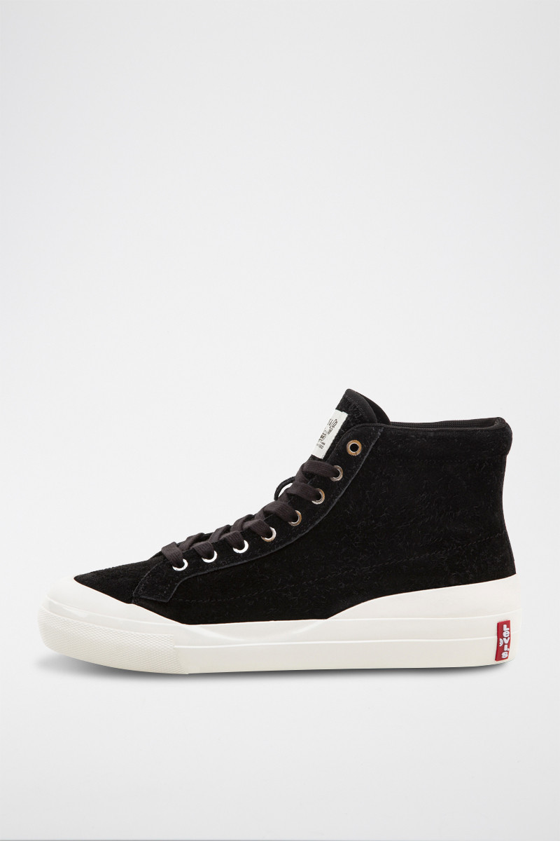 Baskets montantes en nubuck LS1 High - Noir - 02 - 32528132