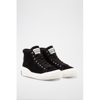 Baskets montantes en nubuck LS1 High - Noir - 02 - 32528132