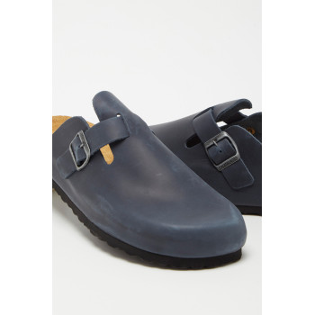 Mules en cuir Balbao - Anthracite - 02 - 32604632