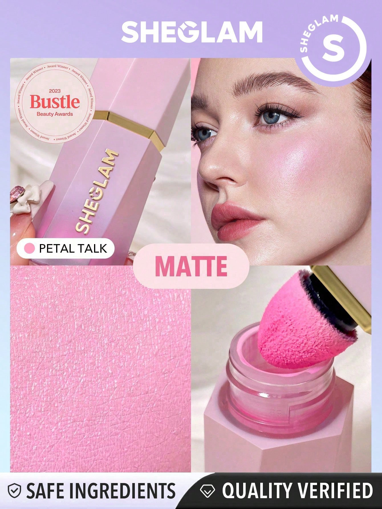 SHEGLAM Fard à joues liquide Color Bloom-Petal Talk - 20143133