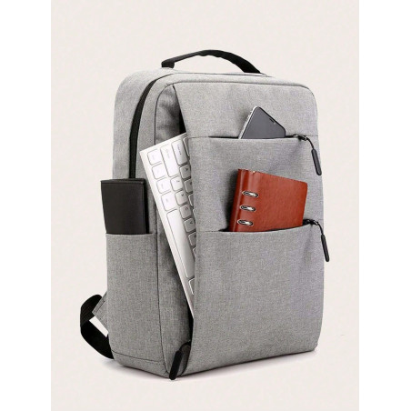 Sac à dos fonctionnel pour femme unicolore, sac à dos polyvalent pour ordinateur portable pour les affaires, sac à dos de voyage en plein air décontra es élèves du collège et du lycée - 36382882