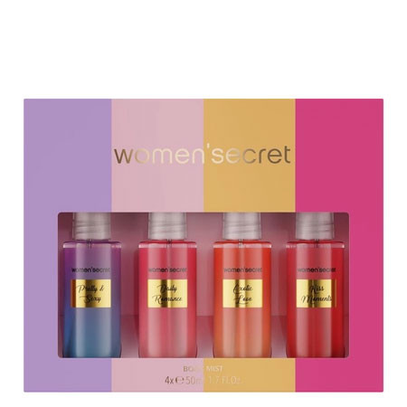 WOMEN SECRET - Coffrets de brumes parfumées - 4 x 50 ml