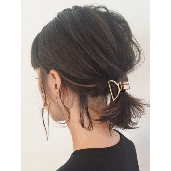 1 pièce Pince à cheveux en métal minimaliste pour femmes, accessoires à cheveux Black Friday - 20632514