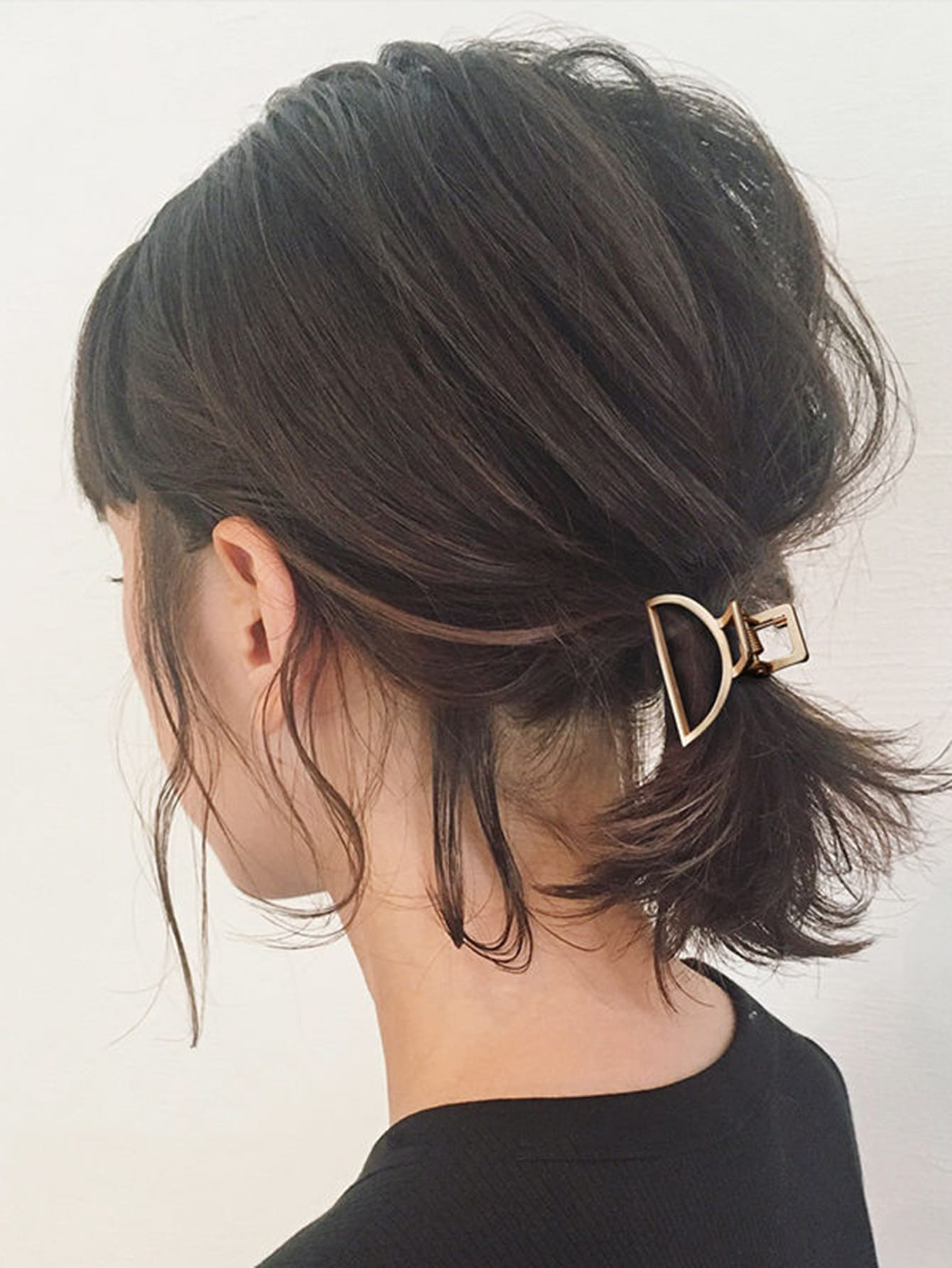 1 pièce Pince à cheveux en métal minimaliste pour femmes, accessoires à cheveux Black Friday - 20632514