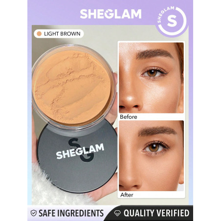 SHEGLAM Newly Reformulated - Poudre libre -Light Brown - 1451802