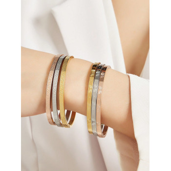 1 Ensemble / 3 Pièces Ensemble De Bracelet De Style Simple, Cadeau De Soirée Pour Filles (convient Pour Un Usage Quotidien) - 31679100