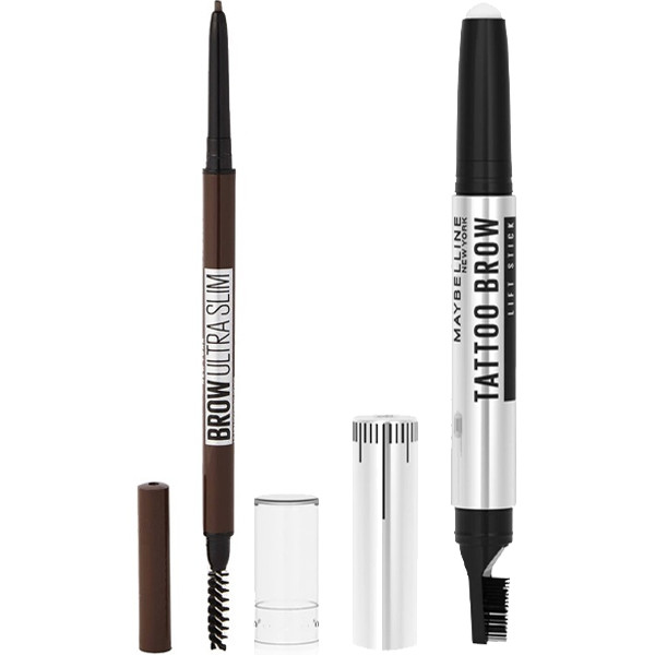 Crayon à sourcils & stick - Dark Brown & Transparent - 03 - 32650582