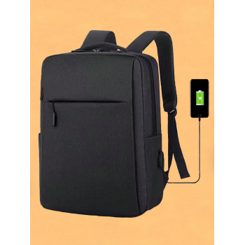 Sac à dos d'affaires Sac d'ordinateur Sac à dos pour collège/lycée Grand sac de voyage Sac à dos pour hommes tendance Coréen Sac d'école pour les livres avec USB et grande capacité - 37212924