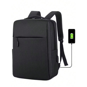 Sac à dos d'affaires Sac d'ordinateur Sac à dos pour collège/lycée Grand sac de voyage Sac à dos pour hommes tendance Coréen Sac d'école pour les livres avec USB et grande capacité - 37212924