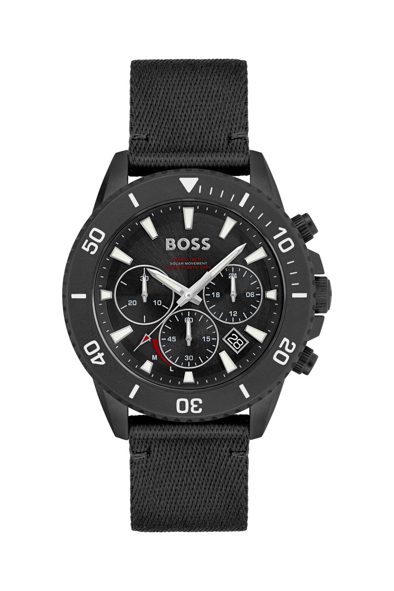 Montre à quartz - Chronographe - Noir - 02 - 32455774