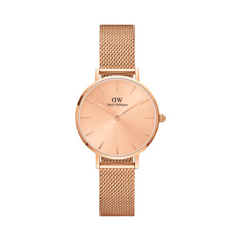 Montre en acier Unitone - 28 mm - Doré rose - 02 - 32633435