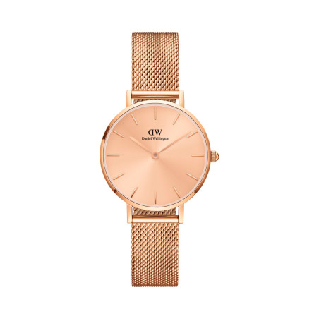 Montre en acier Unitone - 28 mm - Doré rose - 02 - 32633435