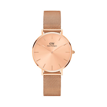 Montre en acier Unitone - 32 mm - Doré rose - 02 - 32686659