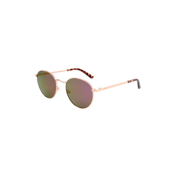 Lunettes de soleil femme - Catégorie 3 - Doré rose et marron - 02 - 32686619