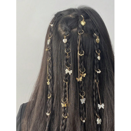 24 Pièces Cerceau De Cheveux D'or Pour Enfants, Pince À Cheveux Décorative Tressée Et À La Mode, Cercle De Cercle De Cerceau De Cheveux De Mode - 29396785