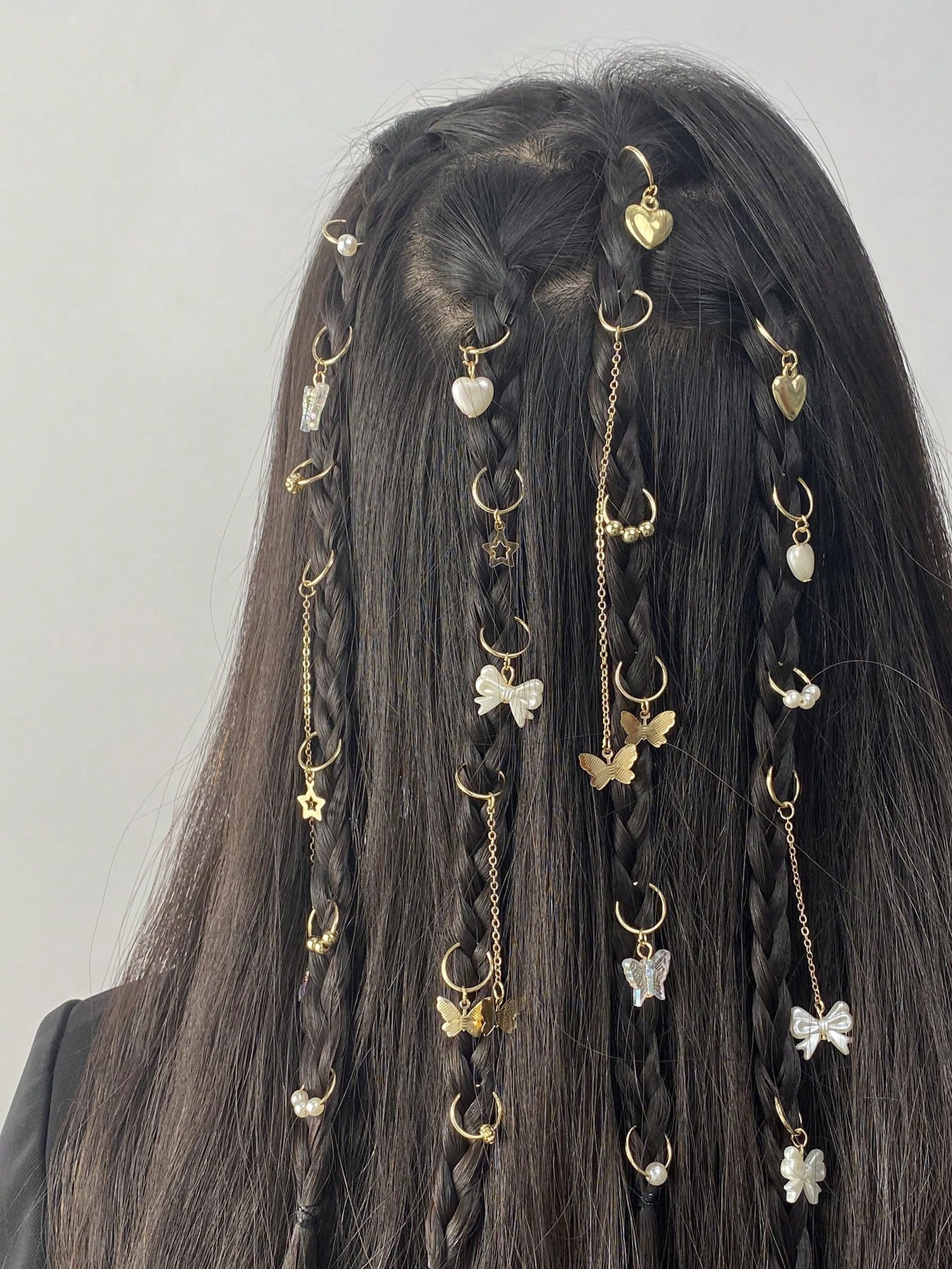 24 Pièces Cerceau De Cheveux D'or Pour Enfants, Pince À Cheveux Décorative Tressée Et À La Mode, Cercle De Cercle De Cerceau De Cheveux De Mode - 29396785