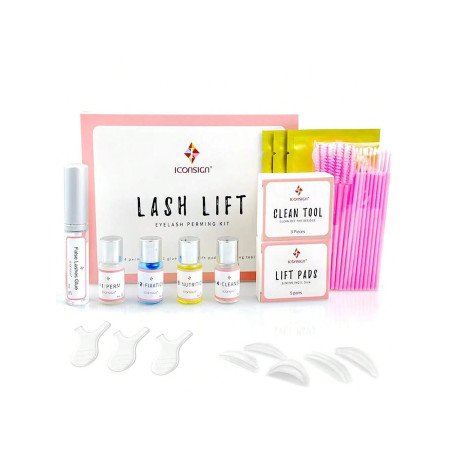 Kit De Levage De Cils, Kit De Permanente De Cils, Ensemble Professionnel De Curling De Cils Et D'extension, Version Améliorée De Colle, Extensions De  e Utilisation En Salon - 31978761