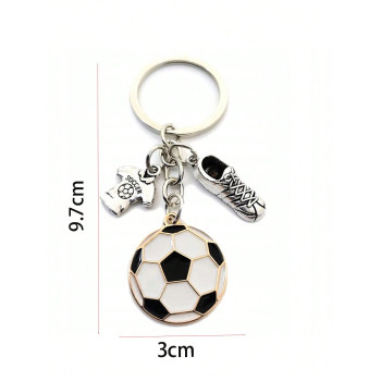 Porte-clés de joueur de football de rue pour hommes, porte-clés de chaussure de football pour hommes - 23688735