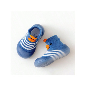 1 Paire Chaussures De Bébé Antidérapantes À Semelles Souples Avec Chaussettes, Baskets Respirantes Unisexe Pour Nourrissons Et Tout-petits, Adapté Pour Printemps & Automne Intérieur Et Extérieur - 26137148