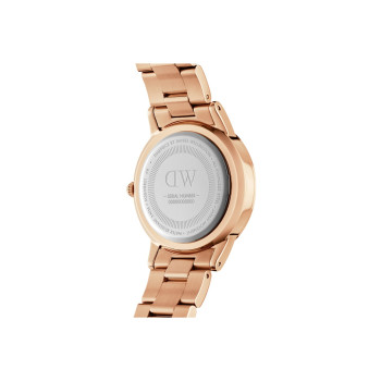 Montre en acier Iconic Link - 28 mm - Doré rose et blanc - 02 - 32700914