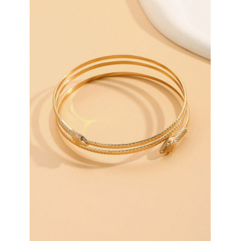 1 pièce Bracelet glamour design serpent pour femme pour quotidien - 14810535