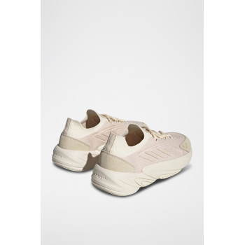 Sneakers Ozelia KNT W - Rose et beige - 02 - 32664784