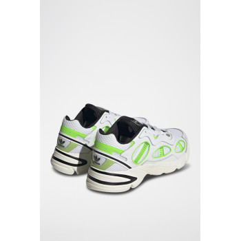 Sneakers en cuir Astir SN - Blanc et vert clair - 02 - 32664892