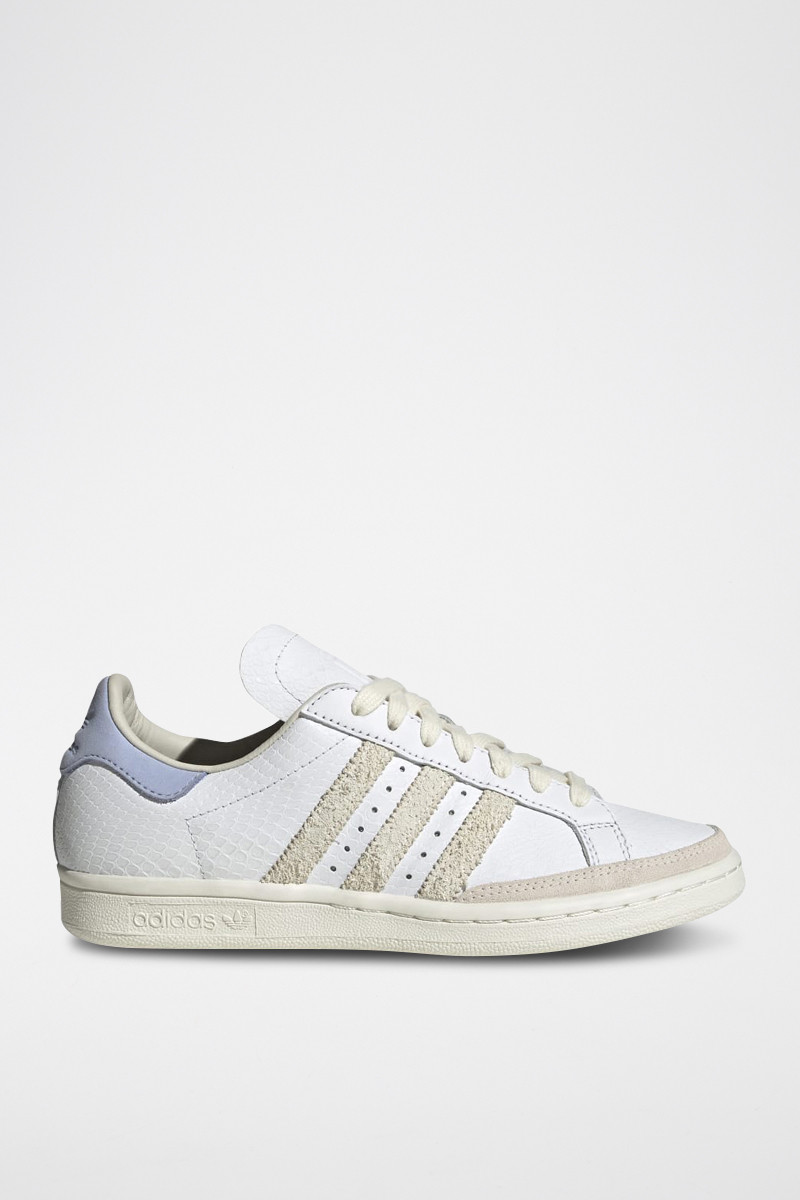 Sneakers en cuir National Tennis OG - Blanc et ciel - 02 - 32665052