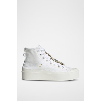 Sneakers montantes plateformes Nizza Bonega - Blanc - 02 - 32665163