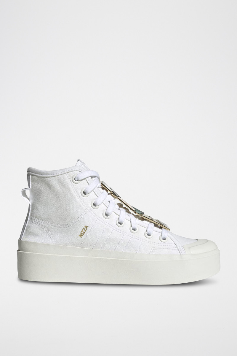 Sneakers montantes plateformes Nizza Bonega - Blanc - 02 - 32665163