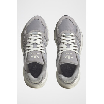 Sneakers en cuir Retropy F90 - Gris foncé - 02 - 32664978