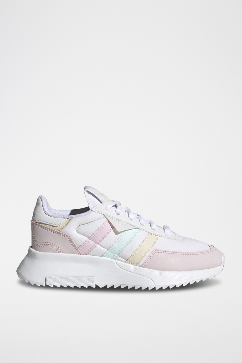 Sneakers Retropy F2 - Blanc et rose - 02 - 32664773